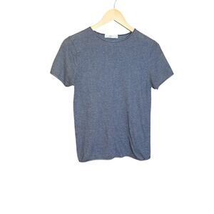 Zara Womens Basic Black Stripe Short Sleeve Tee Size Large